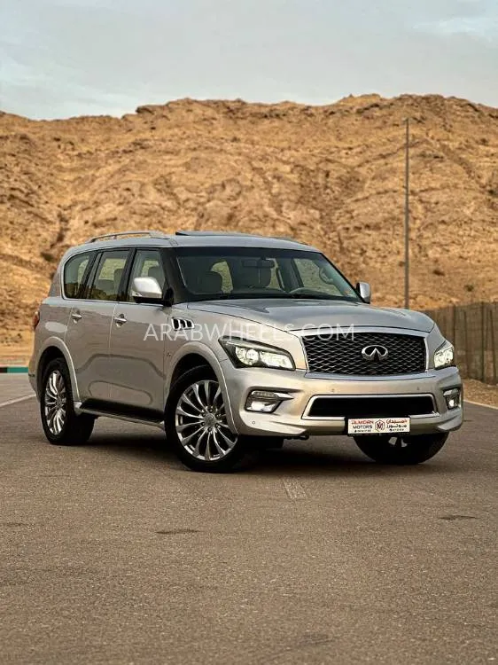 إنفينيتي QX80 2015 for Sale in أبو ظبي Image-9