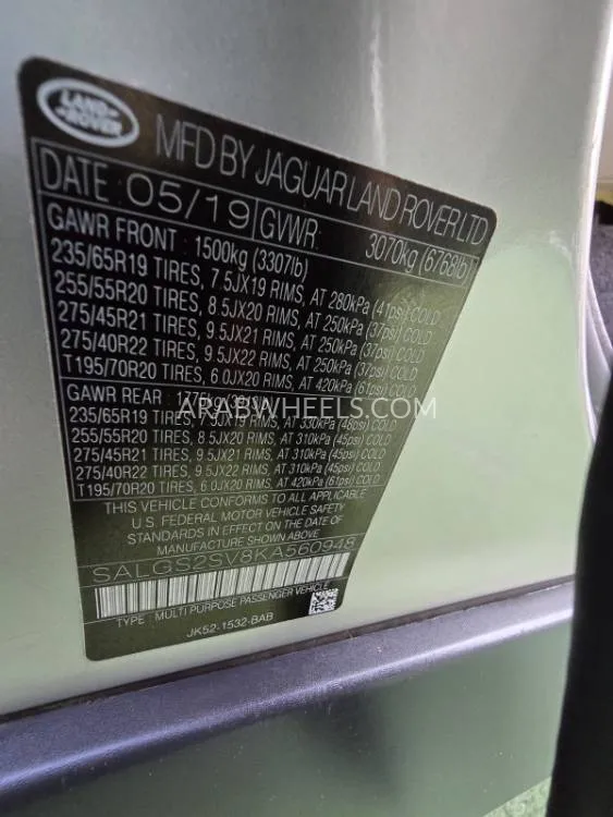 Land Rover Range Rover 2019 for Sale in Sharjah Image-21