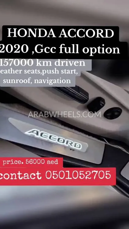 Honda Accord 2020 for Sale in Sharjah Image-19