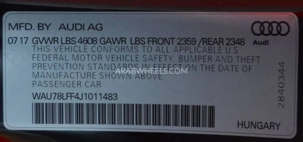 Audi A3 2018 for Sale in Sharjah Image-24