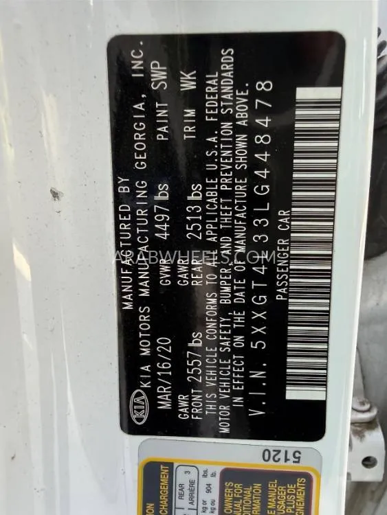 Kia Optima 2020 for Sale in Sharjah Image-8