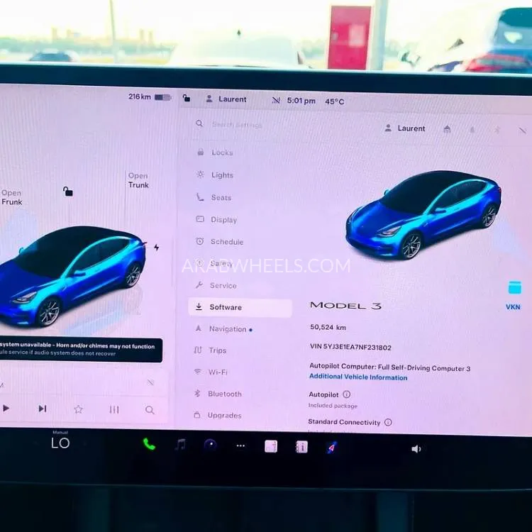 Tesla Model 3 2022 for Sale in Fujairah Image-7