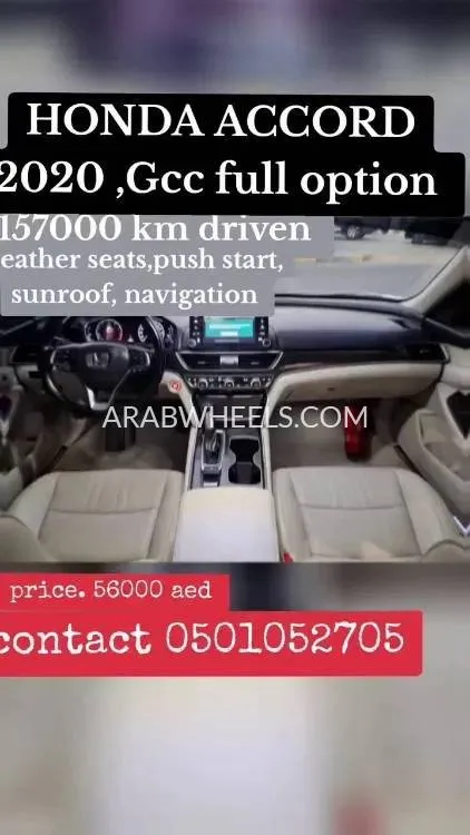 Honda Accord 2020 for Sale in Sharjah Image-4