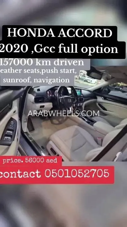 Honda Accord 2020 for Sale in Sharjah Image-16