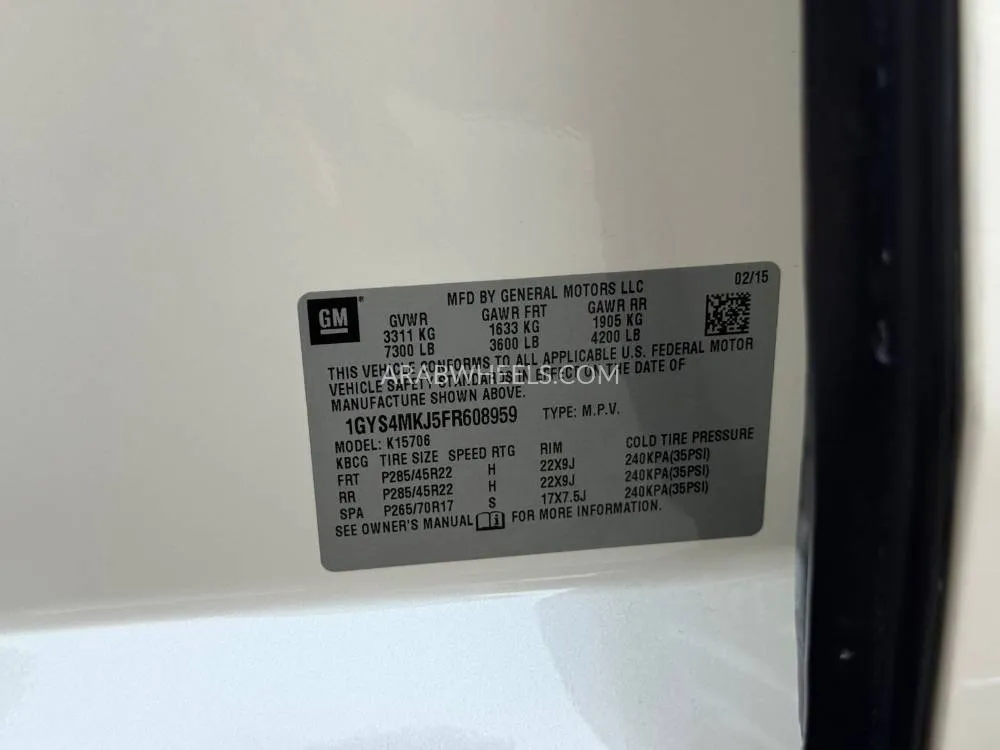 كاديلاك إسكاليد 2015 for Sale in الشارقة Image-6