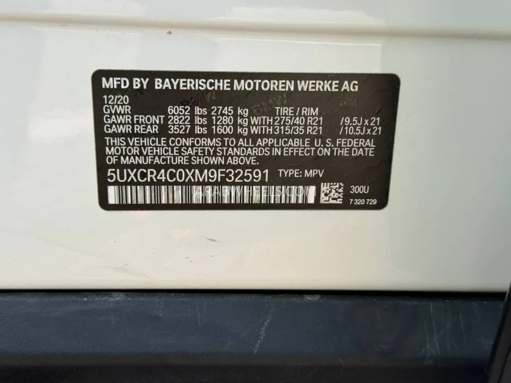 BMW X5 2021 for Sale in Sharjah Image-23