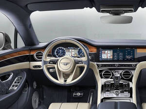 Bentley Continental GT Interior 