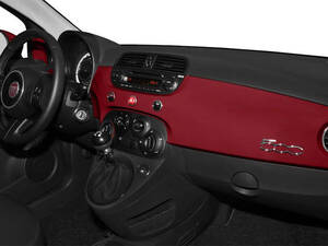 فيات 500 الداخلية 