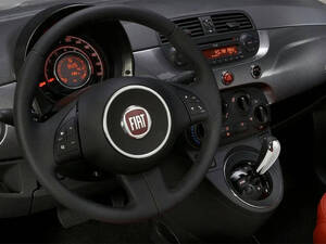 فيات 500 الداخلية 