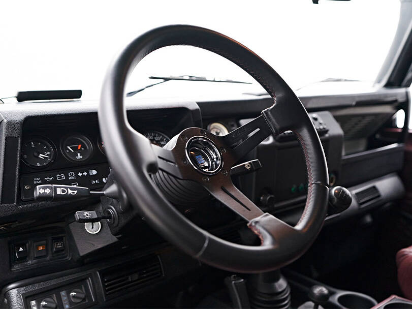 Land Rover Defender Interior 