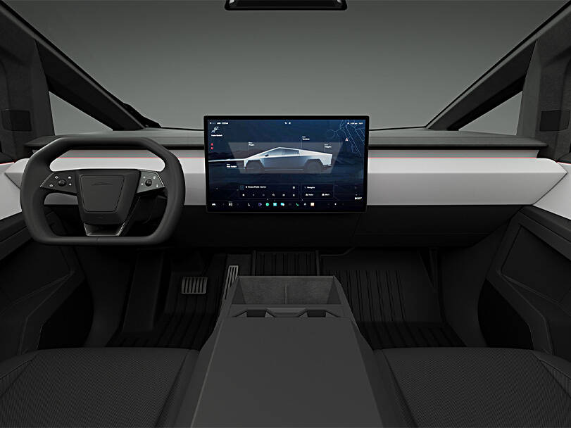 Tesla Cybertruck 2025 Interior 
