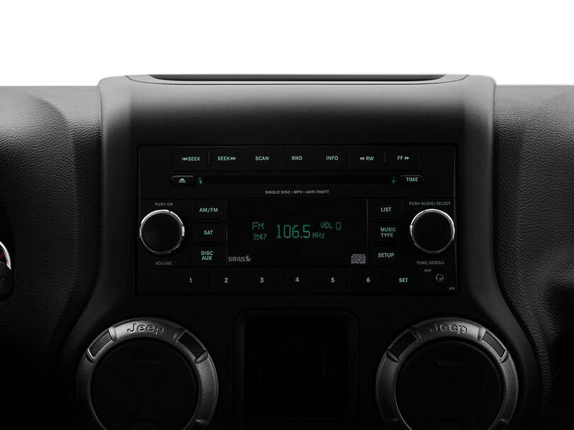 Jeep Wrangler 3rd (JK) Generation Interior 