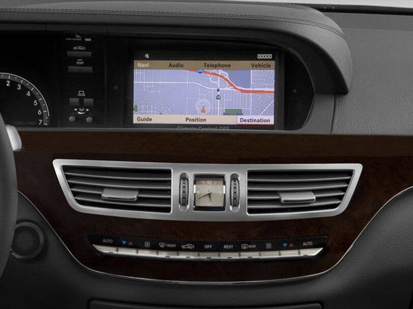 Mercedes Benz S Class Interior 