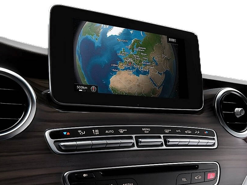 Mercedes Benz V Class Interior 