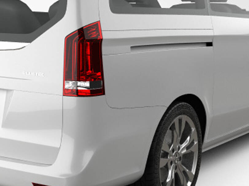 Mercedes Benz V Class Exterior 