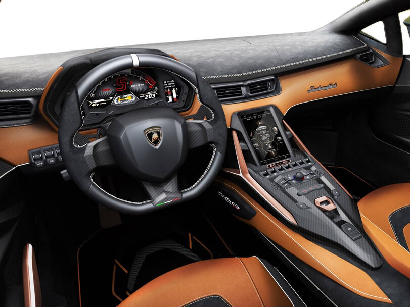 Lamborghini Sian FKP 37 Interior 