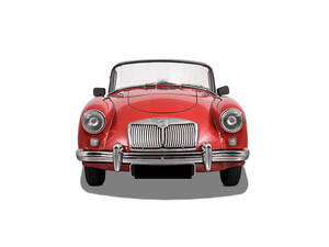 MG MGA Exterior 