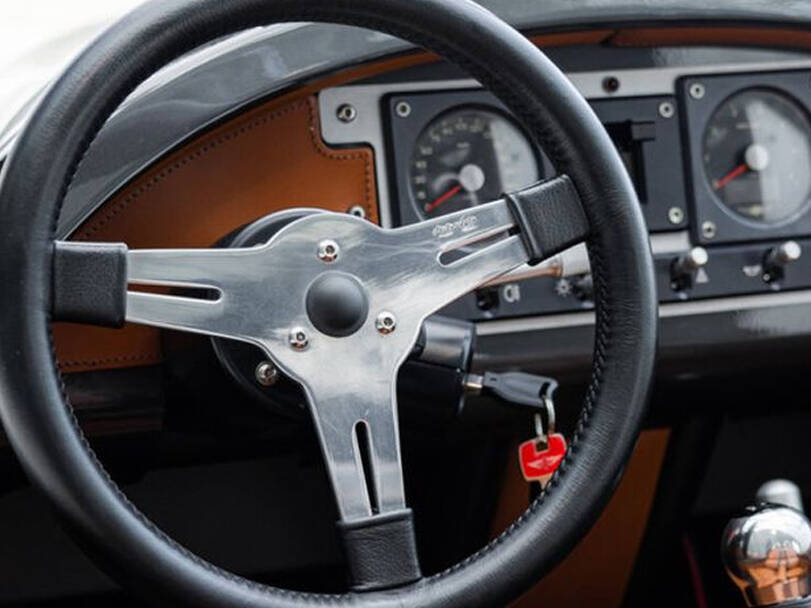 Morgan 3 Wheeler Interior 