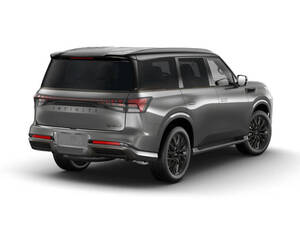 Infiniti QX80 Exterior Rear Side View